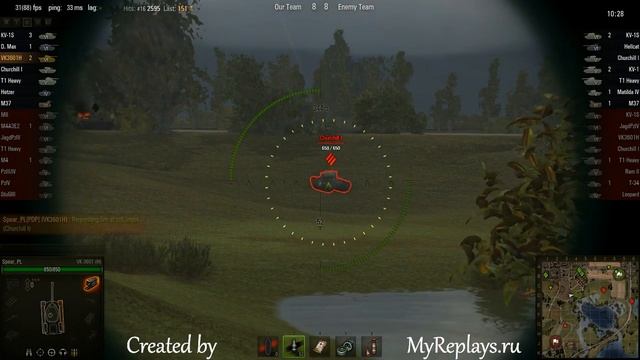 WOT: Live Oaks - VK 3601 (H) - 5 frags смотреть онлайн