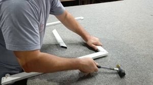 Обучение Сборка москитной двери распашной , профиль 42мм