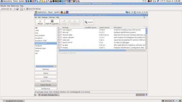 Don Debian 8 Searching for Broadcom Wifi Driver Model Number using Synaptic and my Backups Pt18 смотреть онлайн