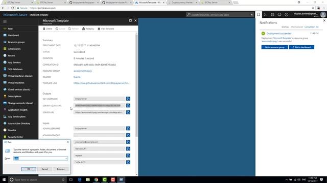 BTCPay Deployment - One Click Setup via Azure смотреть онлайн