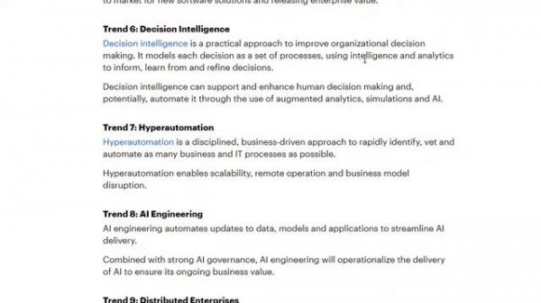 영어 독해 공부를 겸해서 읽어보는 “Gartner Top Strategic Technology Trends for 2022”