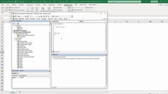 Excel Makros in allen Arbeitsmappen verfügbar machen I Excelpedia смотреть онлайн