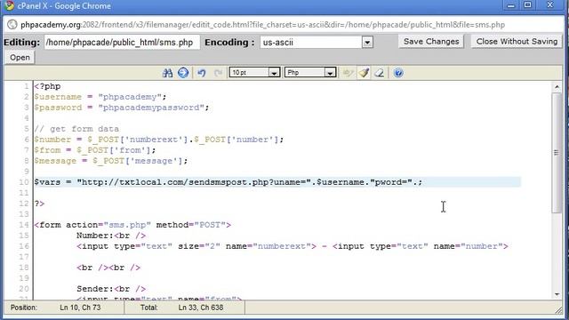 PHP Tutorials: Sending a SMS message using PHP (Part 3) смотреть онлайн