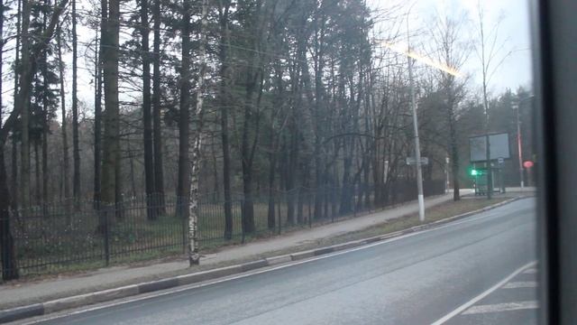 По вечерней Ивантеевке - едем на одном из последних в городе ГолАЗ-622810 в Москву