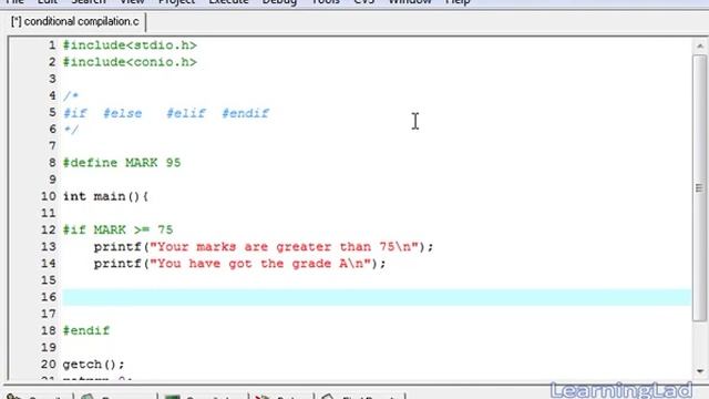 36 Conditional Compilation Macros #if #else #elif #endif in C Video Tutorial смотреть онлайн