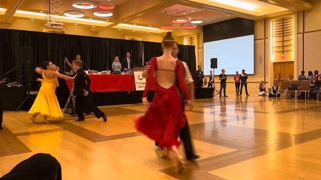 Triangle Open 2023 Novice Smooth Tango Final смотреть онлайн