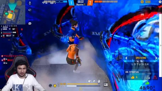 Raistar ? VS 6 Pro Haters ? Best 1vs6 Clutch || Garena Free Fire смотреть онлайн