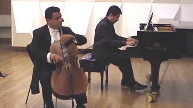 Sonata op. 40 cello-piano D. Shostakovich 2nd mouv. смотреть онлайн