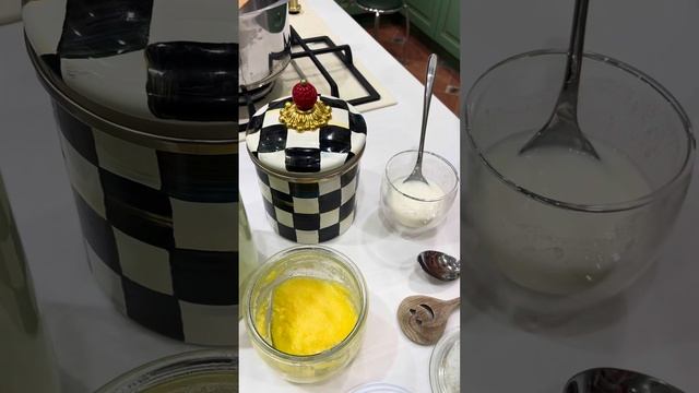 Азербайджанская кухня. Гатыг ( йогурт) Qatıq