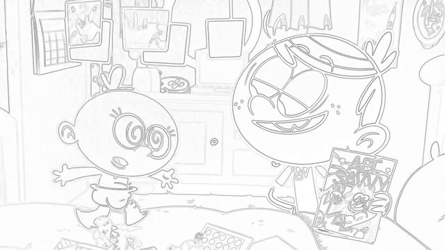 Loud house changing the baby sketch смотреть онлайн