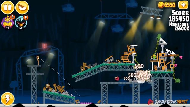 Angry Birds Seasons Piggywood Studios, Part 1! Level 1-11 Walkthrough 3 Star смотреть онлайн