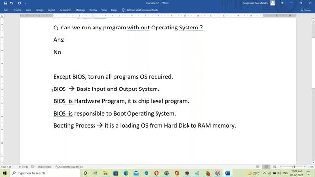 CORE JAVA tutorials || Demo - 3 || by Mr. Nageswar Rao On 02-02-2022 @9:15AM IST смотреть онлайн