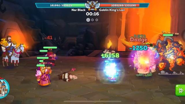 [Hustle Castle] Dungeon Boss - Goblin King's Lair смотреть онлайн