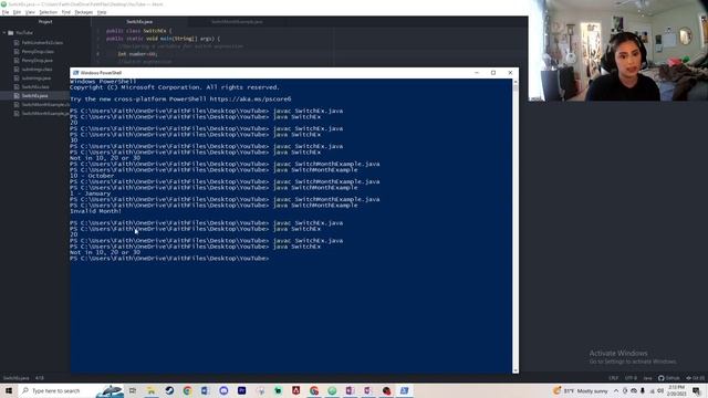 CSCE 111- Switch Statements in Java смотреть онлайн