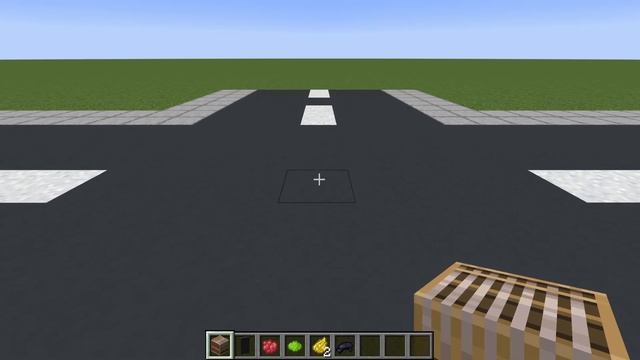 Minecraft Tutorial: How To Make Roads Crosswalks and Traffic Lights смотреть онлайн