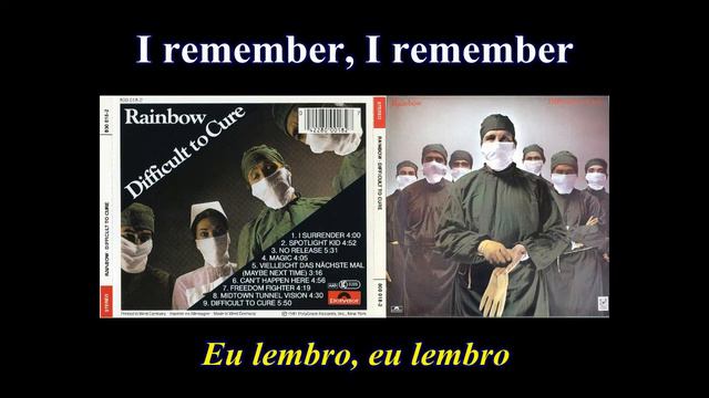 Rainbow - I Surrender - Lyrics - Tradução pt-BR смотреть онлайн