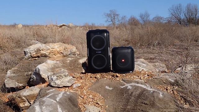W-King T9 Pro Vs JBL Partybox Encore 😲 Outdoor Sound Comparison🐍I Hope I Don't Get Snakebit😵