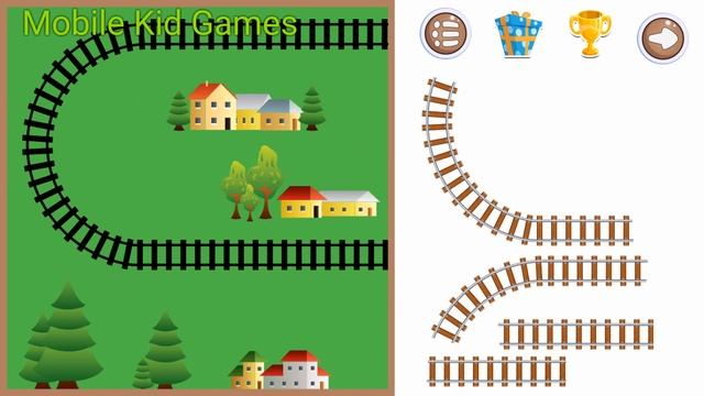 Make Train Way - Kids Learn Professions, Mobile Kid Games смотреть онлайн