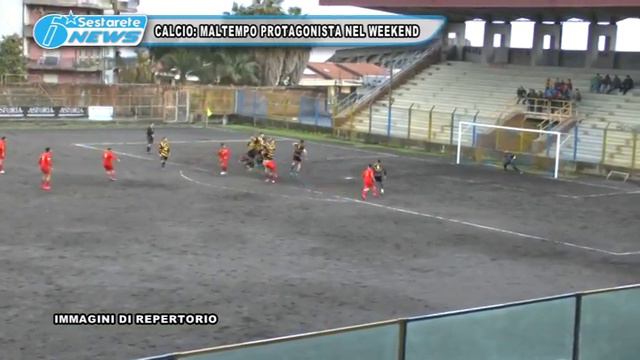 CALCIO MALTEMPO PROTAGONISTA NEL WEEKEND TG DELLO JONIO 24 01 2017 смотреть онлайн