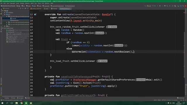 Gson Android Kotlin Tutorial - Convert Interfaces to & from JSON смотреть онлайн