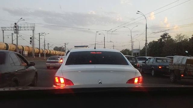 Пробка#обочечники#дпс#беспредел