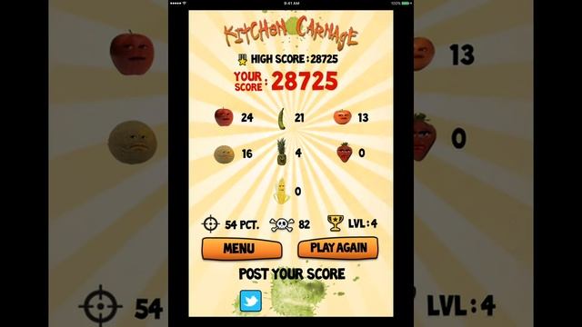 Annoying Orange - Kitchen Carnage {Gameplay} смотреть онлайн