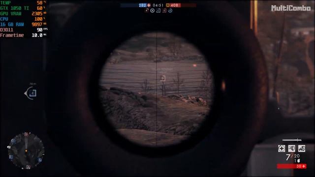 GTX 1050 Ti - Battlefield 1 | LOW SETTINGS | 1080p смотреть онлайн