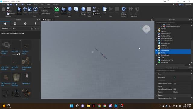 How to add ACS system Into ROBLOX Studio смотреть онлайн