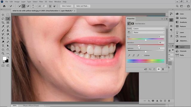 Photoshop: Easy Way to Whiten Your Teeth in Adobe Photoshop | Learn With Sazzad смотреть онлайн