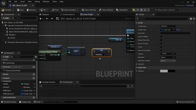 37 Random Dynamic Material | AI and Behavior Tree 14 | Unreal Engine 5 Beginner Tutorial смотреть онлайн