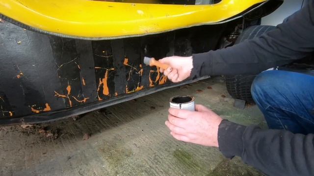 1962 VW Beach Buggy #9 - painting the floor & tub смотреть онлайн