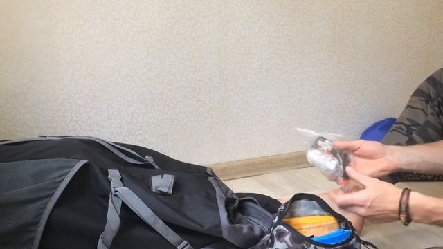 Обзор туристического рюкзака. Содержимое рюкзака. смотреть онлайн
