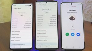 SAMSUNG GALAXY S10 vs S20 FE vs S21 FE INCOMING CALL
