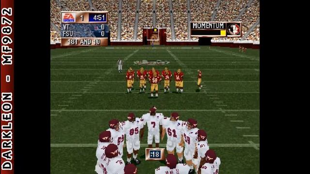 PlayStation - NCAA Football 2001 (2000) смотреть онлайн