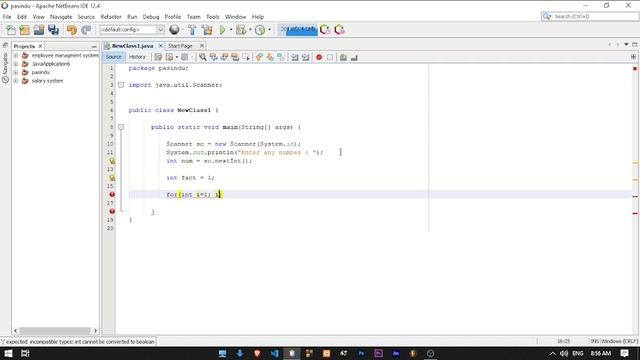 Java Program to find the Factorial of a Number using For Loop смотреть онлайн