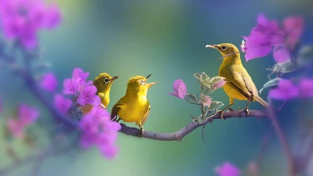 Пение птиц ?звуки природы ? для релаксации, сна, учебы, медитации и спокойствия. смотреть онлайн