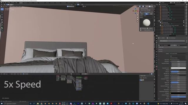 SKETCHUP to BLENDER Timelapse - Forest House Exterior смотреть онлайн