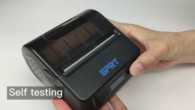 SPRT SP-T17 80mm/s printing speed Thermal Mobile Printer with 80mm/58mm paper width смотреть онлайн