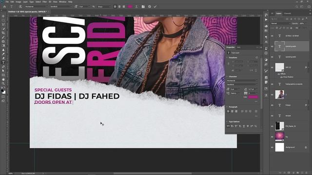 How To Design Night Club Flyer In Photoshop - Arte Para Festa 19 смотреть онлайн