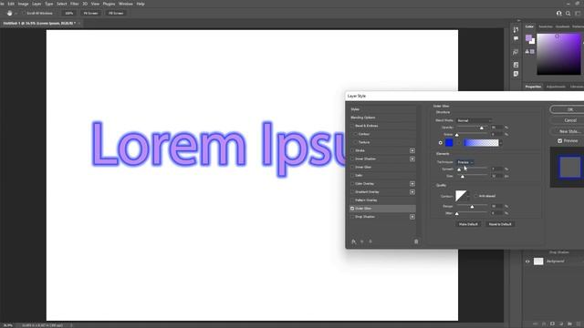 Copying Layers, Using Perspective & Layer Styles in Adobe Photoshop смотреть онлайн