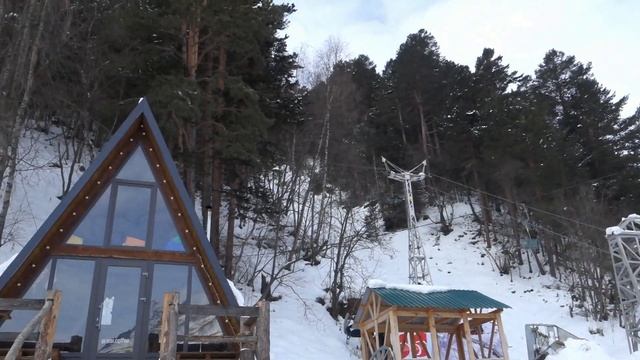 Новогоднее путешествие в Приэльбрусье. Часть 1. смотреть онлайн