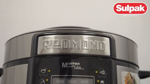 Мультиварка-скороварка Redmond RMC-PM381 распаковка (www.sulpak.kz) смотреть онлайн