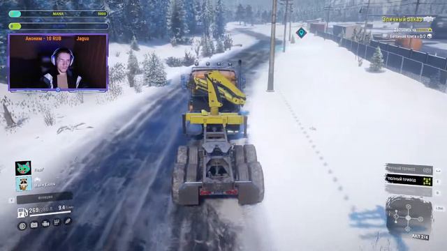 Пробую играть в SnowRunner смотреть онлайн