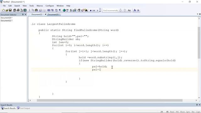 Find The Longest Palindrome in a Given String in Java смотреть онлайн