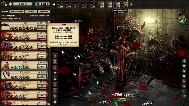 Insanity Clicker ⁂ Part 3 ⁂ Getting past the Spider Wall смотреть онлайн