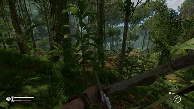 Attacking a TRIBE w/ BOW AND ARROW! (Green Hell Gameplay Part 5) смотреть онлайн