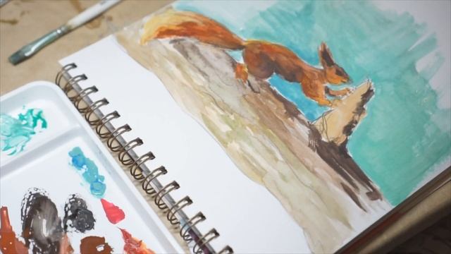 Гуашь art creation. Обзор. Сравнение с Arrtx, мастер класс, Royal talens смотреть онлайн