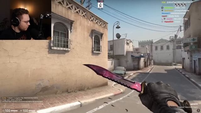 Ohnepixel Reacts To Bowie Knife Skins In CS2 смотреть онлайн