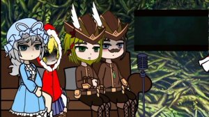 gacha nymph.Реакция красной шапочи на клип "проклятье русалки"