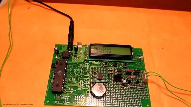 Контроллер вторичных часов "Воронеж". Controller for the secondary clock "Voronezh". смотреть онлайн